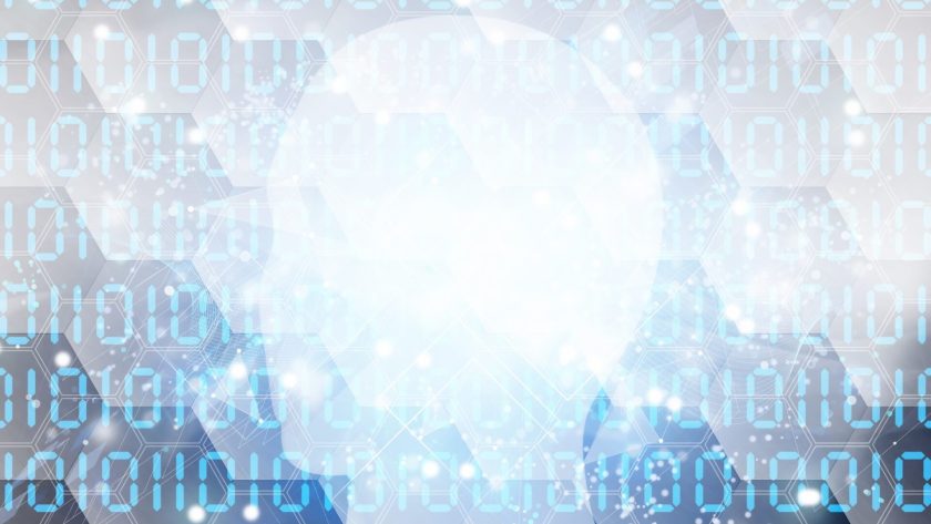 生成AI、電脳空間のイメージ