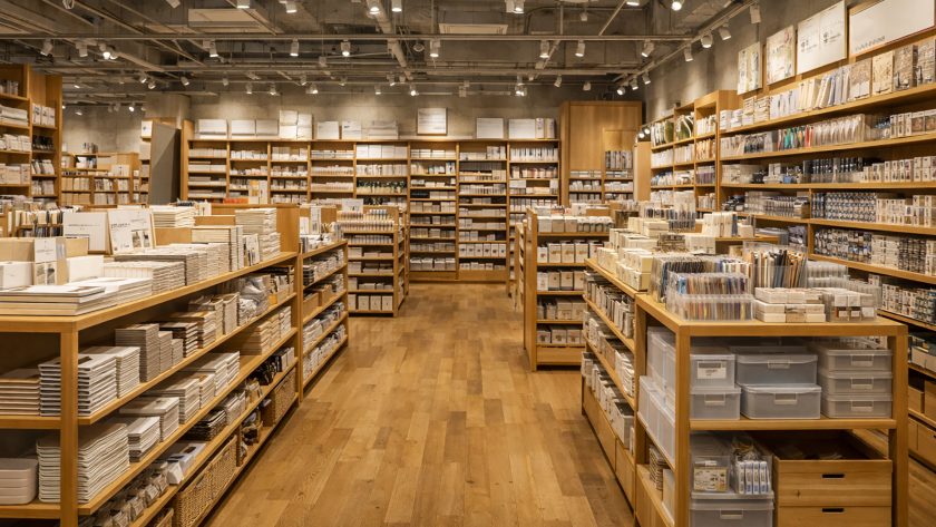 無印良品の店内イメージ生成AIによる出力